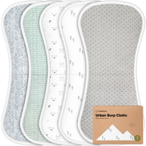 Keababies Nordic - Кърпи за оригване от органичен памук 5 бр