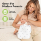 Keababies Nordic - Кърпи за оригване от органичен памук 5 бр Продукт Keababies Nordic - Кърпи за оригване от органичен памук 5 бр - 2 - BG Hlapeta