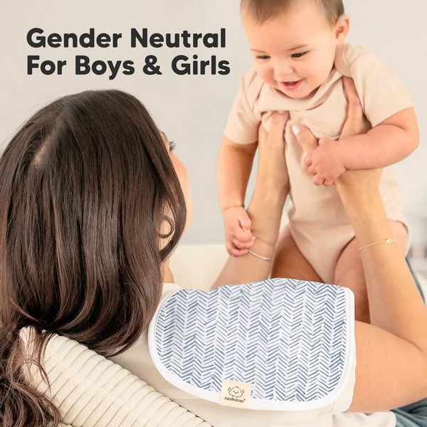 Продукт Keababies Nordic - Кърпи за оригване от органичен памук 5 бр - 0 - BG Hlapeta