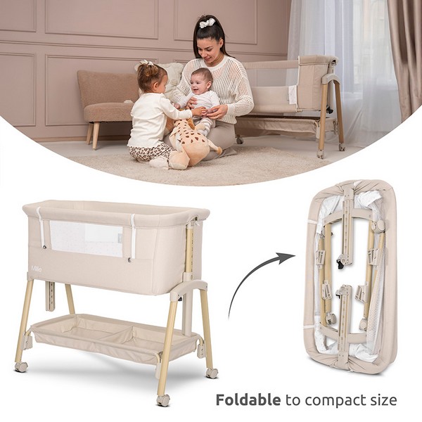 Продукт Lorelli MILLIE - Мини Кошара с ПАДАЩА ПРЕГРАДА - 0 - BG Hlapeta