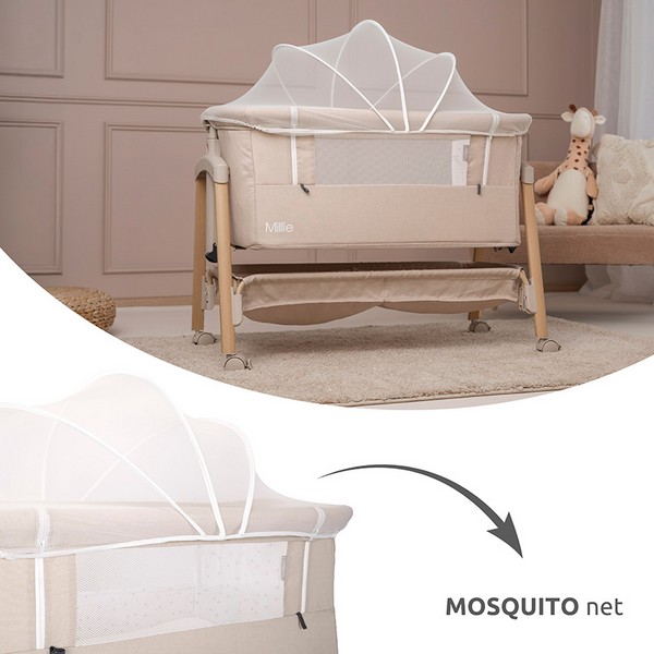 Продукт Lorelli MILLIE - Мини Кошара с ПАДАЩА ПРЕГРАДА - 0 - BG Hlapeta