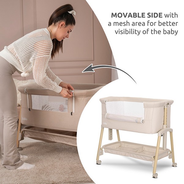 Продукт Lorelli MILLIE - Мини Кошара с ПАДАЩА ПРЕГРАДА - 0 - BG Hlapeta