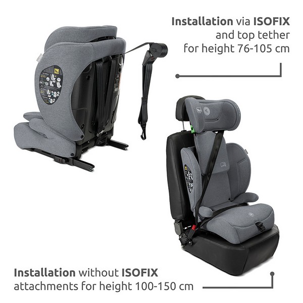 Продукт Lorelli RIO - Стол за кола Isofix 76-105, 100-150 (без isofix) - 0 - BG Hlapeta