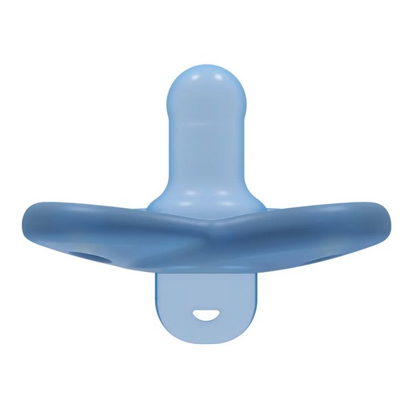 Продукт Philips Avent SOOTHIE - Комплект от 2 бр. ортодонтски силиконови залъгалки за новородени в кутия за стерилизиране - 0 - BG Hlapeta