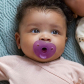Продукт Philips Avent SOOTHIE - Комплект от 2 бр. ортодонтски силиконови залъгалки за новородени в кутия за стерилизиране - 1 - BG Hlapeta