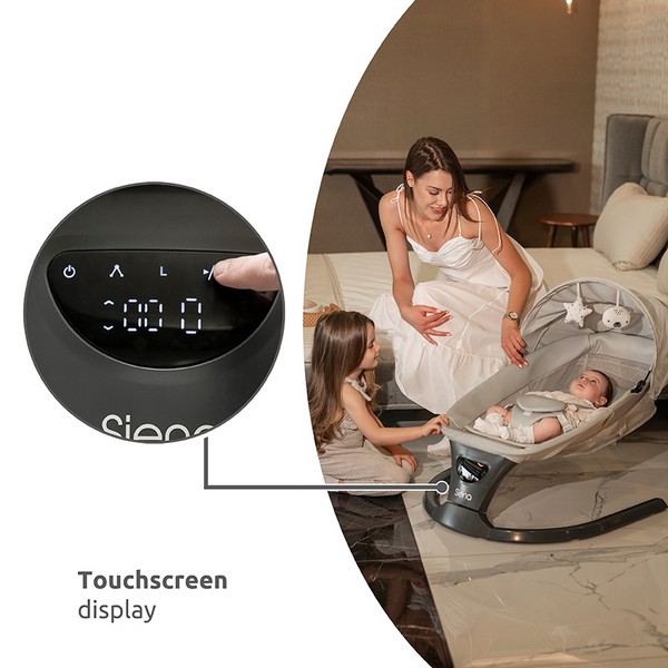 Продукт Lorelli SIENA - Електрически шезлонг с люлеене - 0 - BG Hlapeta