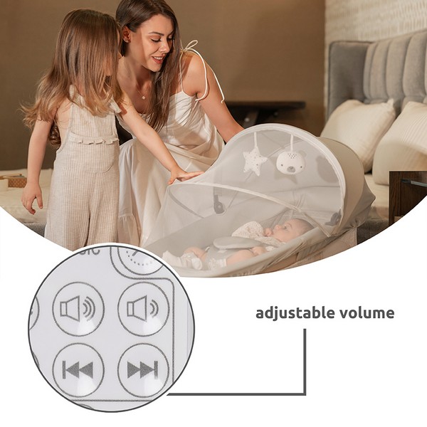 Продукт Lorelli SIENA - Електрически шезлонг с люлеене - 0 - BG Hlapeta