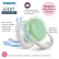 Philips AVENT Ultra Air NightTime - 2 броя светещи в тъмното, ортодонтски силиконови залъгалки, 18м+, с картинки, в кутия за стерилизиране 6