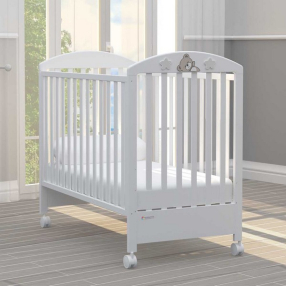Bambino Casa Stellato cot bianco - Бебешко легло