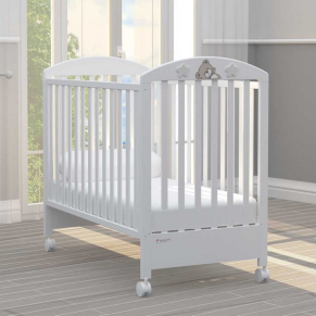 Bambino Casa Stellato cot bianco - Бебешко легло