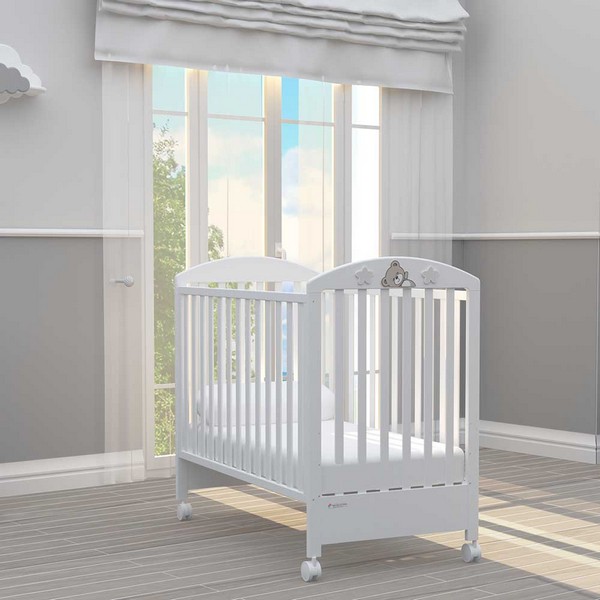 Продукт Bambino Casa Stellato cot bianco - Бебешко легло - 0 - BG Hlapeta
