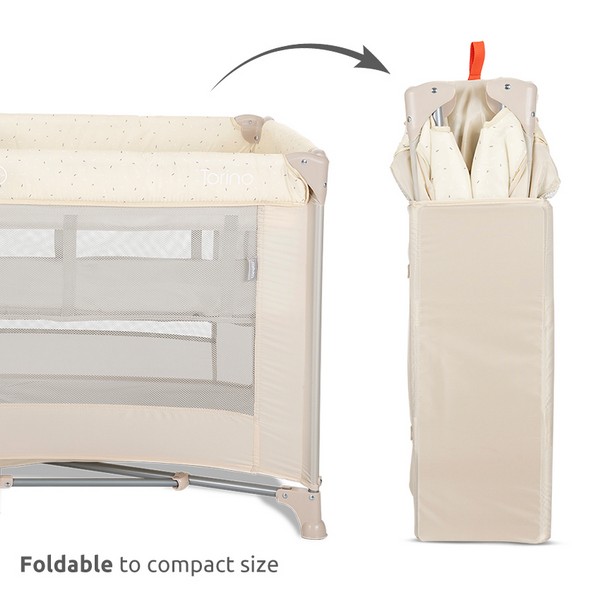 Продукт Lorelli TORINO - Детска кошара 2 Нива - 0 - BG Hlapeta