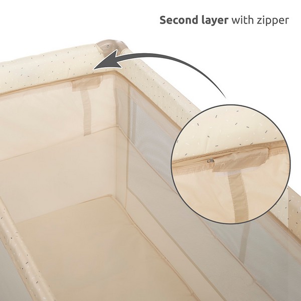 Продукт Lorelli TORINO - Детска кошара 2 Нива - 0 - BG Hlapeta