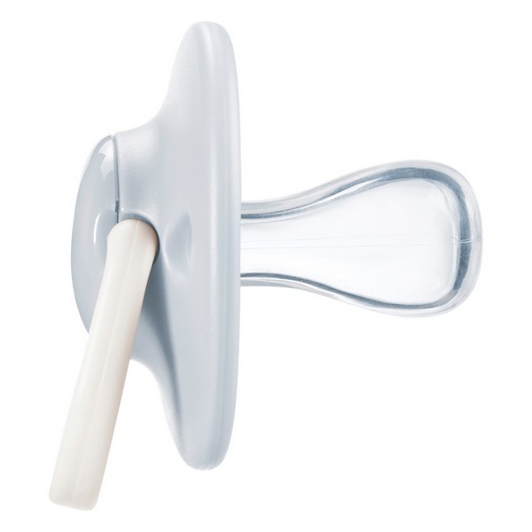 Продукт Tommee Tippee ANY TIME - Комплект от 2 бр. ортодонтични залъгалки със симетричен силиконов биберон, 0-6м, в кутия за стерилизиране - 0 - BG Hlapeta