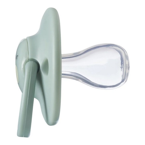 Продукт Tommee Tippee ANY TIME - Комплект от 2 бр. ортодонтични залъгалки със симетричен силиконов биберон, 6-18м, в кутия за стерилизиране - 0 - BG Hlapeta