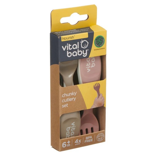 Продукт Vital Baby EarthSmart - Специални лъжички за самостоятелно хранене  - 0 - BG Hlapeta