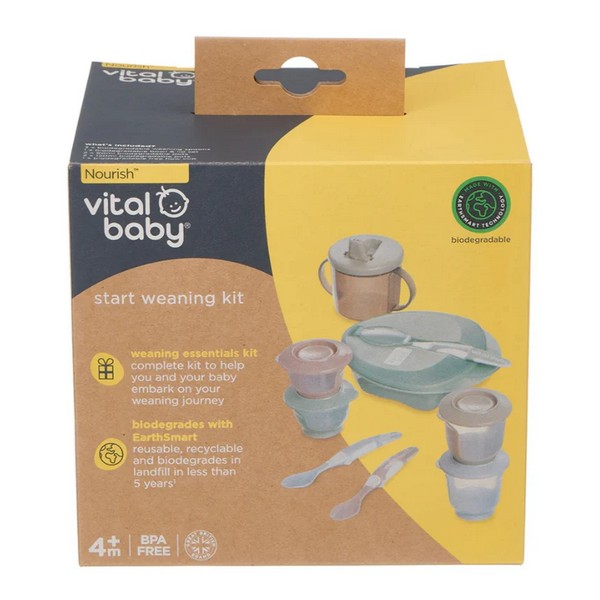 Продукт Vital Baby EarthSmart - Стартов комплект за хранене - 0 - BG Hlapeta