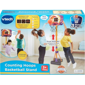 Vtech Интерактивна играчка - Баскетболен кош със стойка и брояч