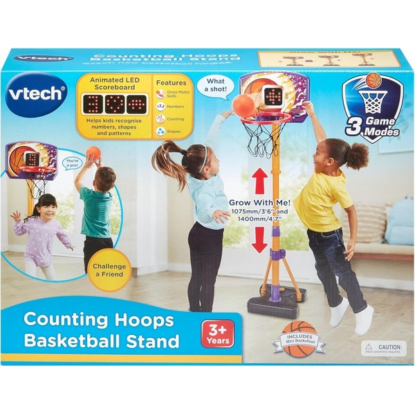 Vtech Интерактивна играчка - Баскетболен кош със стойка и брояч