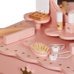Продукт GINGER HOME Принцеса - Дървена тоалетка с огледало и аксесоари - 1 - BG Hlapeta