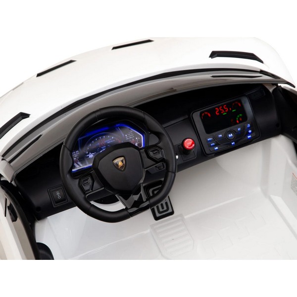 Продукт Двуместна лицензирана акумулаторна кола Lamborghini Aventador, 24V7AH, 600W, R/C 2.4 G, меки гуми - 0 - BG Hlapeta
