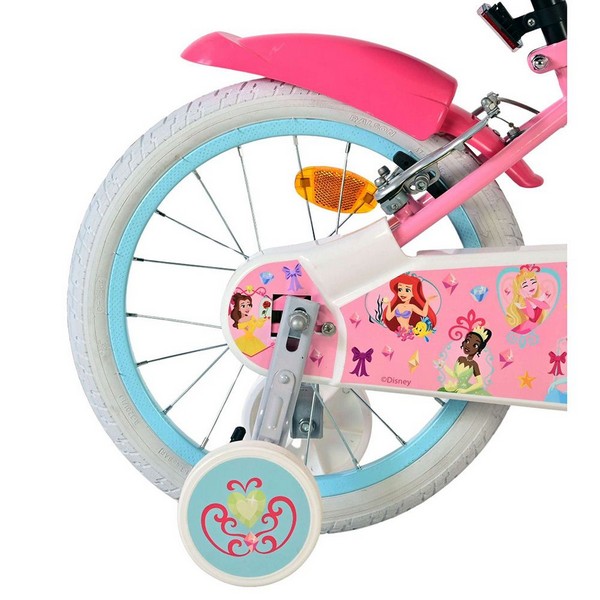 Продукт E&L Disney Princess 16 инча - Детски велосипед с помощни колела  - 0 - BG Hlapeta