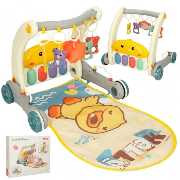 Продукт TEANTOYS - Активна гимнастика и проходилка 2 в 1 с музикално пиано - 0 - BG Hlapeta