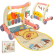 TEANTOYS - Активна гимнастика и проходилка 2 в 1 с музикално пиано