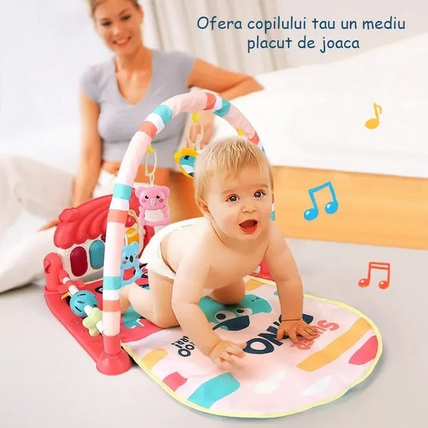 Продукт TEANTOYS Super Dino - Активна гимнастика с музикално пиано - 0 - BG Hlapeta