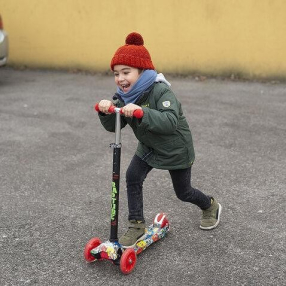 BYOX - Алуминиева тротинетка Rapture с водно трансферен принт