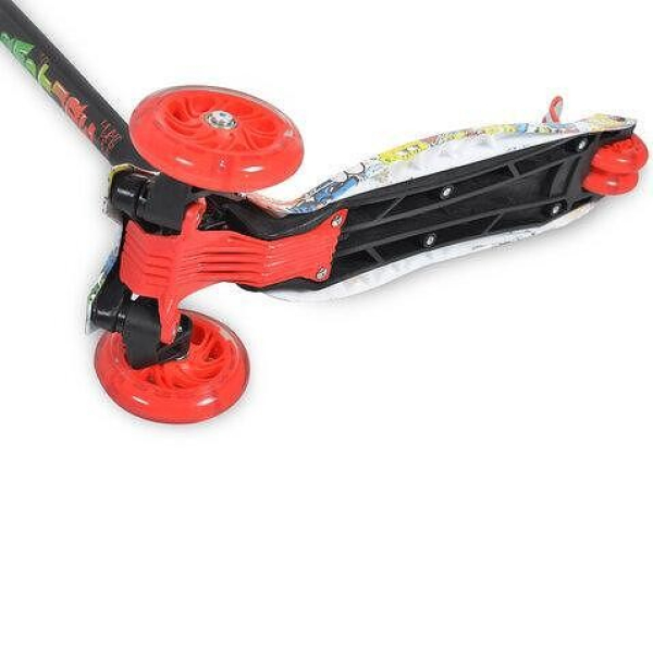 Продукт BYOX - Алуминиева тротинетка Rapture с водно трансферен принт - 0 - BG Hlapeta