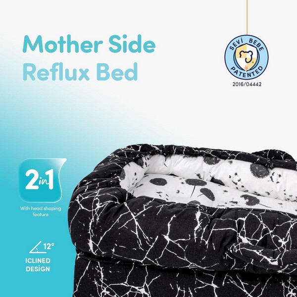 Продукт Babyhome - Антирефлукс легло за новородено - 0 - BG Hlapeta