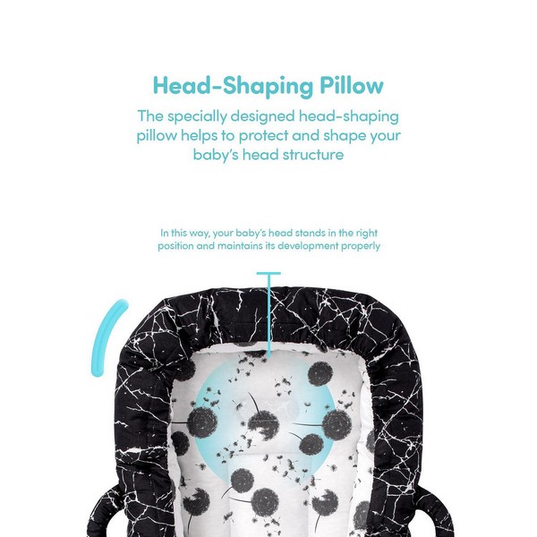 Продукт Babyhome - Антирефлукс легло за новородено - 0 - BG Hlapeta