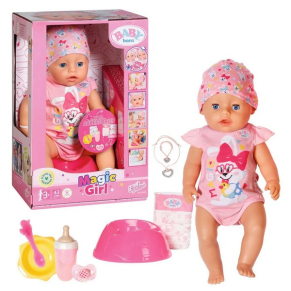 Baby Born Magic Girl - интерактивно бебе с аксесоари