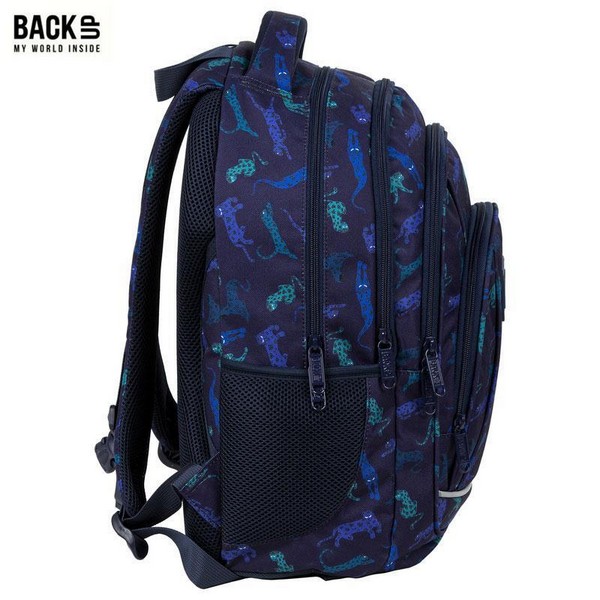 Продукт BackUP Leopard A36 - Ученическа раница с 3 отделения - 0 - BG Hlapeta