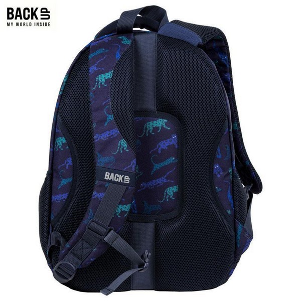 Продукт BackUP Leopard A36 - Ученическа раница с 3 отделения - 0 - BG Hlapeta