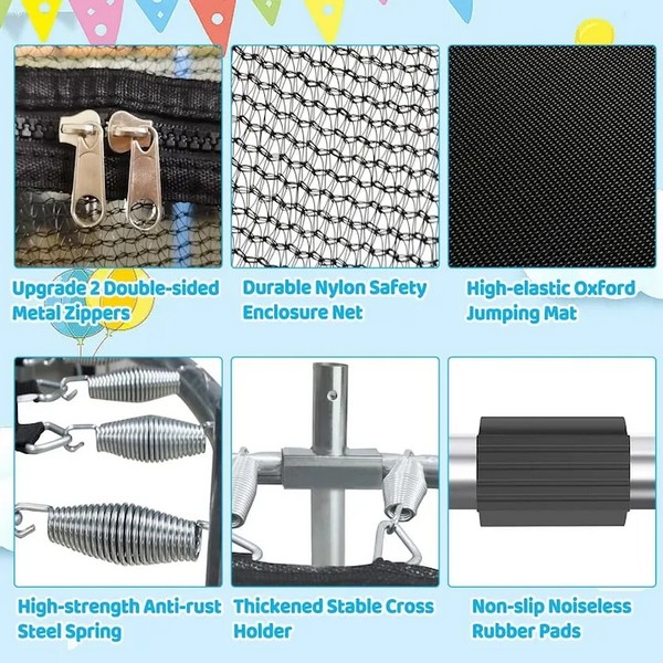 Продукт TEANTOYS - Батут с активности 5 в 1 - 140 см  - 0 - BG Hlapeta