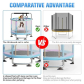 Продукт TEANTOYS - Батут с активности 5 в 1 - 140 см  - 3 - BG Hlapeta