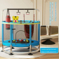 Продукт TEANTOYS - Батут с център за игра с активности 5 в 1 за деца - 4 - BG Hlapeta