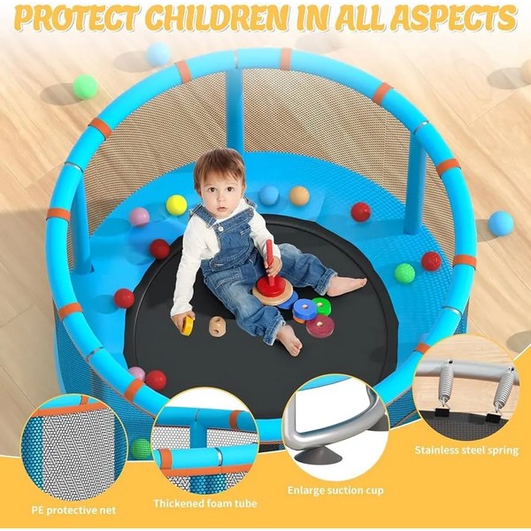 Продукт TEANTOYS - Батут с активности 5 в 1 за деца - 0 - BG Hlapeta