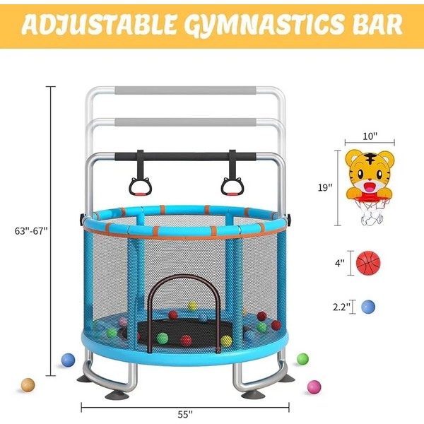 Продукт TEANTOYS - Батут с активности 5 в 1 за деца - 0 - BG Hlapeta
