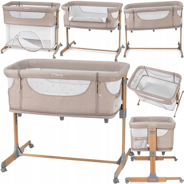 Продукт MoMi Smart Bed - Бебешка кошара 4 в 1 - 0 - BG Hlapeta