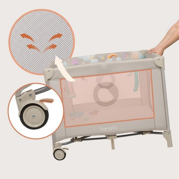 Продукт Lionelo Mille Plus - Кошара за игра - 0 - BG Hlapeta