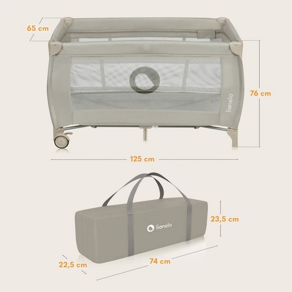 Продукт Lionelo Stefi Plus - Бебешка кошара - 0 - BG Hlapeta