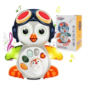 RTOYS Rocking Penguin - Бебешко интерактивно пингвинче, с музика и звуци