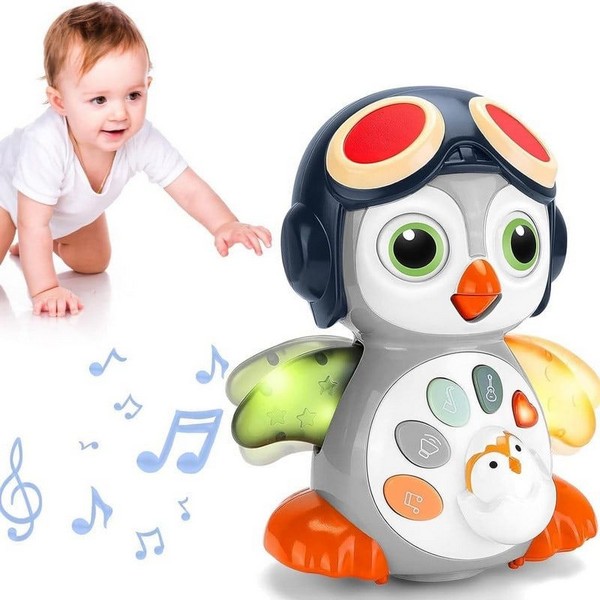 Продукт RTOYS Rocking Penguin - Бебешко интерактивно пингвинче, с музика и звуци - 0 - BG Hlapeta