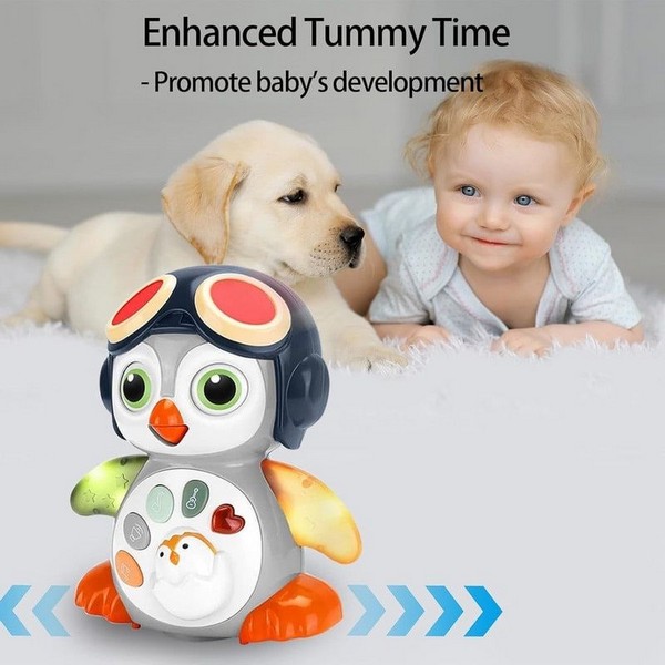Продукт RTOYS Rocking Penguin - Бебешко интерактивно пингвинче, с музика и звуци - 0 - BG Hlapeta