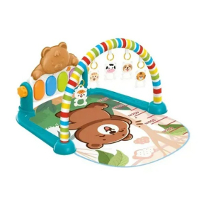 TEANTOYS - Бебешка активна гимнастика с музикално пиано и висящи играчки TEANTOYS - Бебешка активна гимнастика с музикално пиано и висящи играчки
