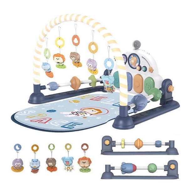 Продукт TEANTOYS - Бебешка Активна Гимнастика с Пиано 5-в-1, 0+ месеца - 0 - BG Hlapeta