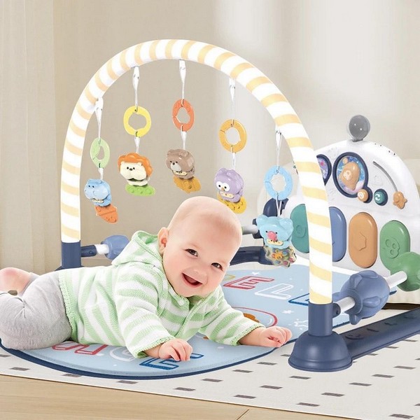 Продукт TEANTOYS - Бебешка Активна Гимнастика с Пиано 5-в-1, 0+ месеца - 0 - BG Hlapeta